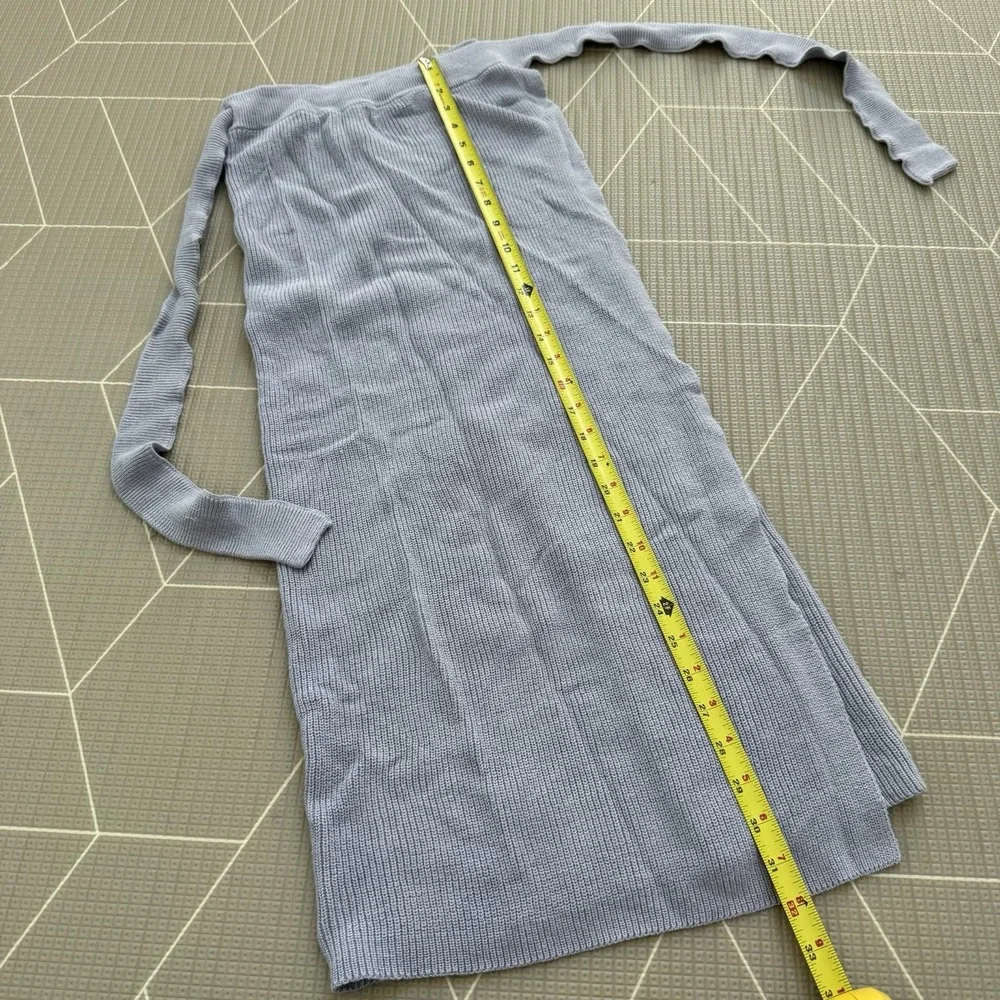 Free People Beach‎ Borderline Midi Skirt Size Large Ribbed Wrap - Picture 7 of 8
